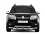 Защита переднего бампера двойная с пластинами d63/63мм Renault Duster (нерж)